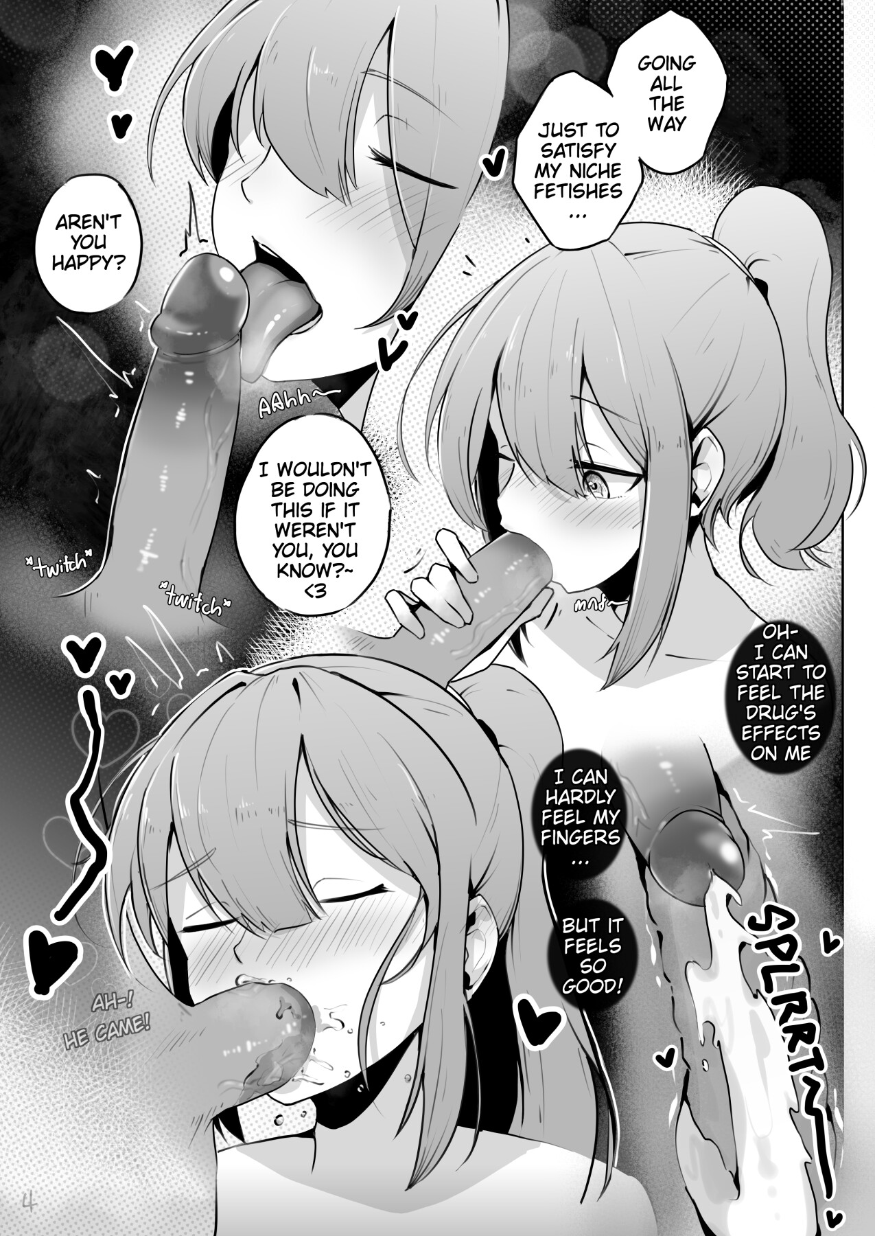 Hentai Manga Comic-My Petrified Girlfriend Can't Be This Cute!-Read-5